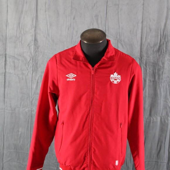 Team Canada Soccer Tranining Jacket - 2012 Jacket by Umbro - Men's Medium - Picture 3 of 9